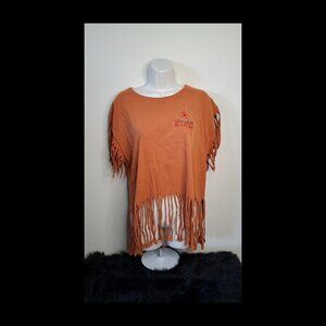 Red Dirt Kauai Custom Tassel Tee Beaded Crop